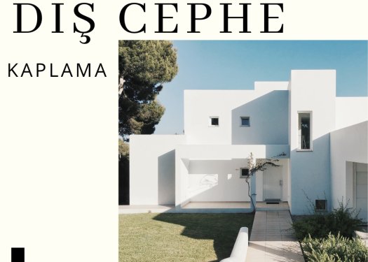Dış Cephe Kaplama uygulaması
